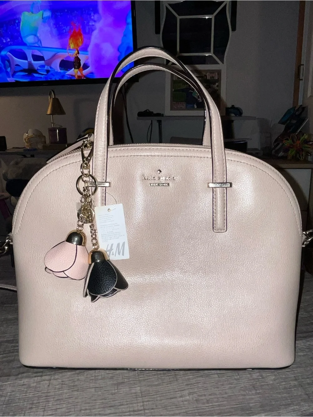 Kate Spade beige dome tote - Picture 1 of 10